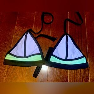 Triangle Bikini Top💜🖤